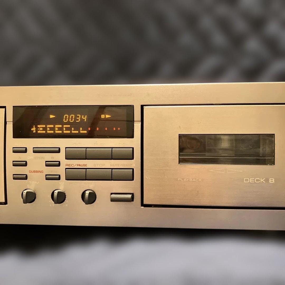 【可動品】《人気》 ヤマハ Wカセットデッキ ＫX-W382( Wオートリバース