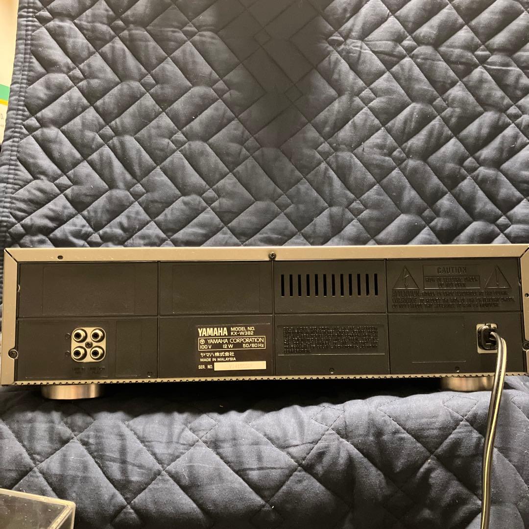 【可動品】《人気》 ヤマハ Wカセットデッキ ＫX-W382( Wオートリバース