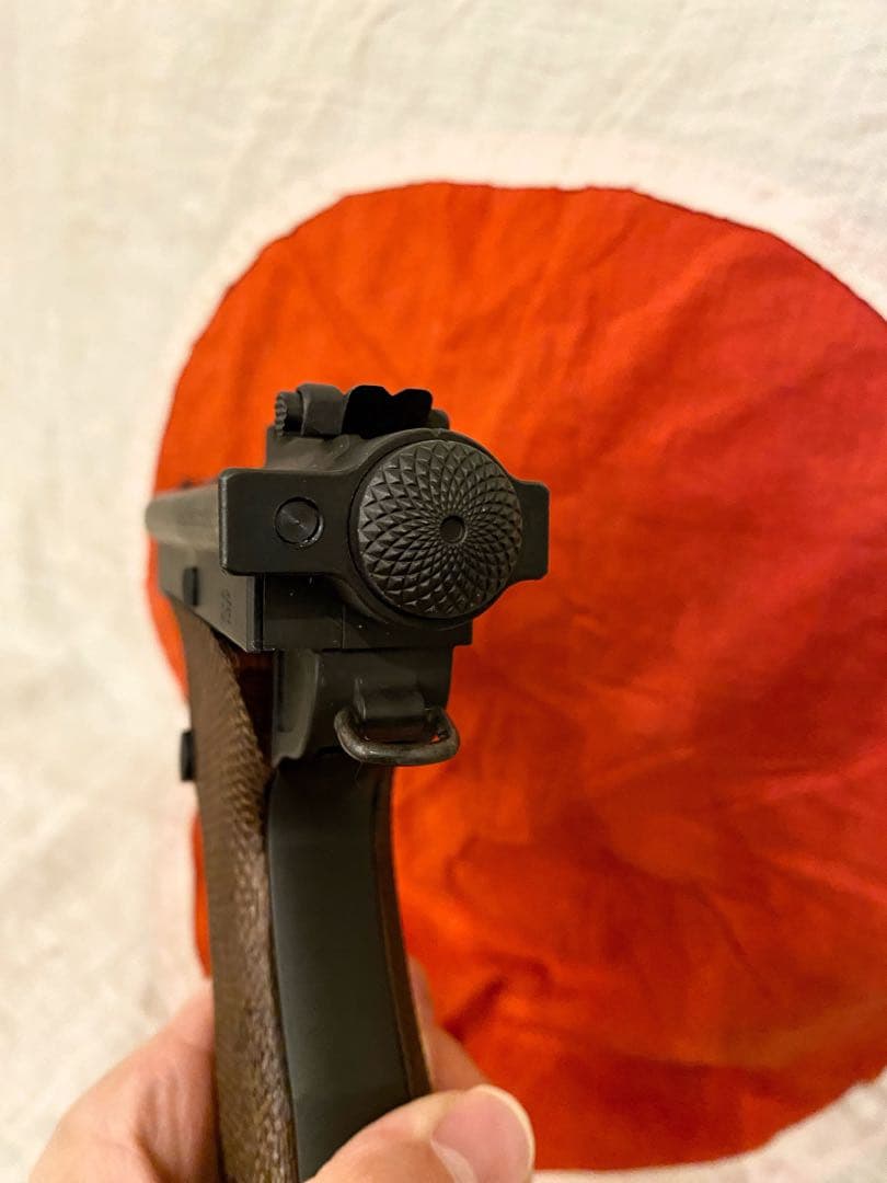 南部式自動拳銃 大型乙 パパ南部 モデルガン フルセット HW 木グリ 月島軍曹