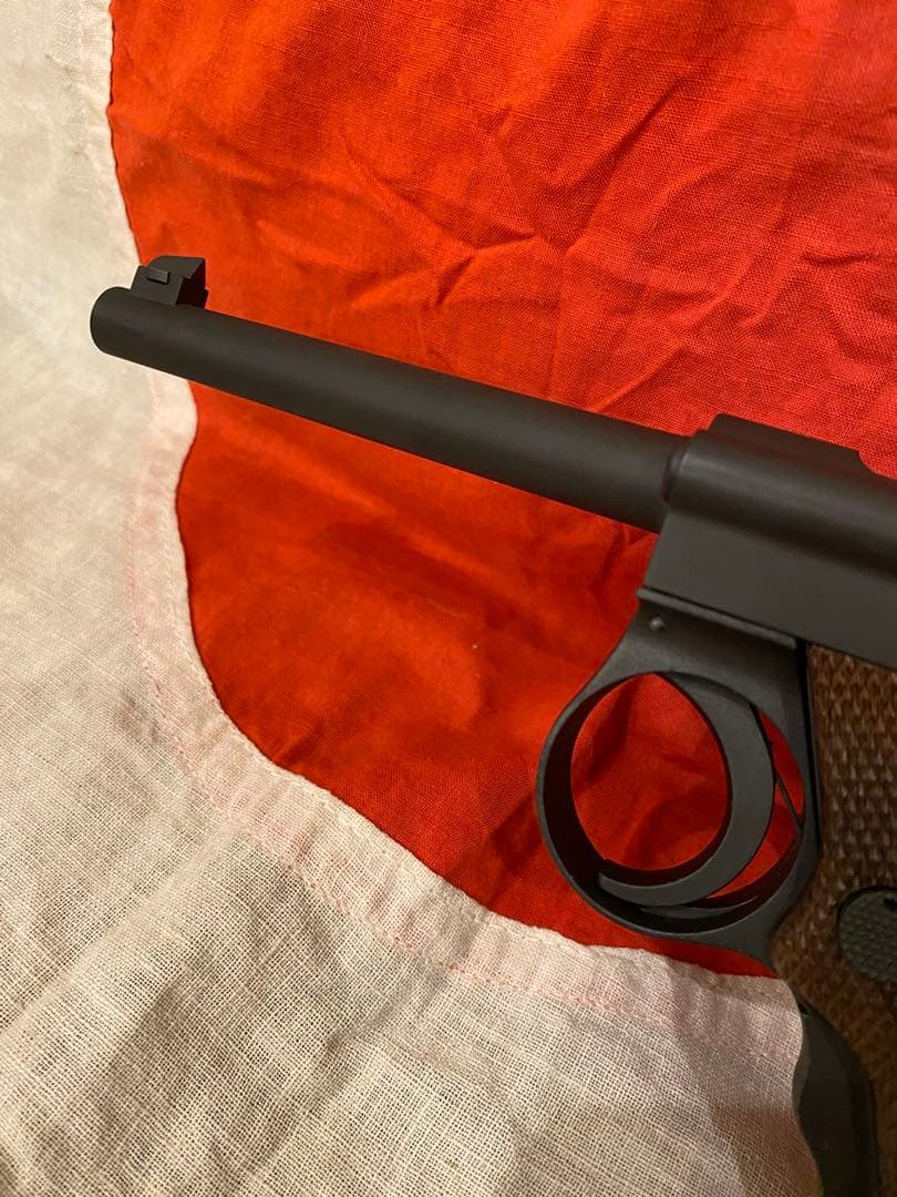 南部式自動拳銃 大型乙 パパ南部 モデルガン フルセット HW 木グリ 月島軍曹