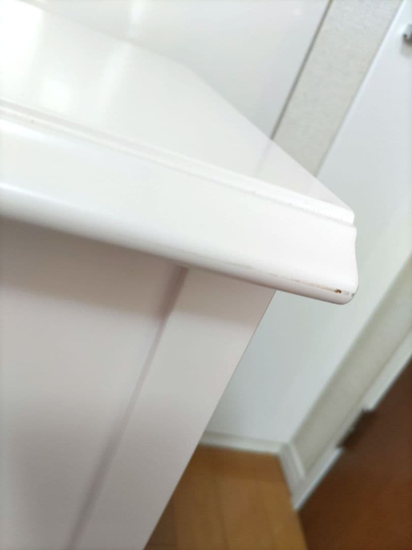 【美品】ベビーピンク4段チェスト