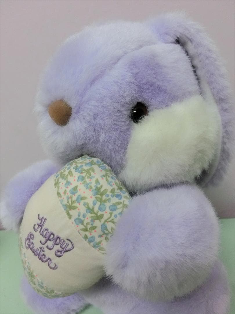 ビンテージ イースター バニー ぬいぐるみ人形 USA 33㎝ レトロ ウサギ