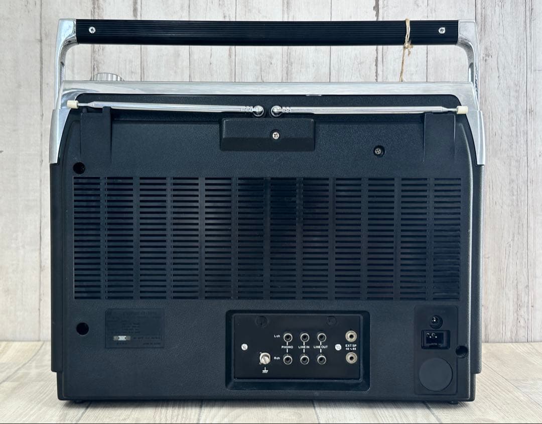 【動作品】 SONY ラジカセCF-3800 昭和レトロ最高級ラジオカセット