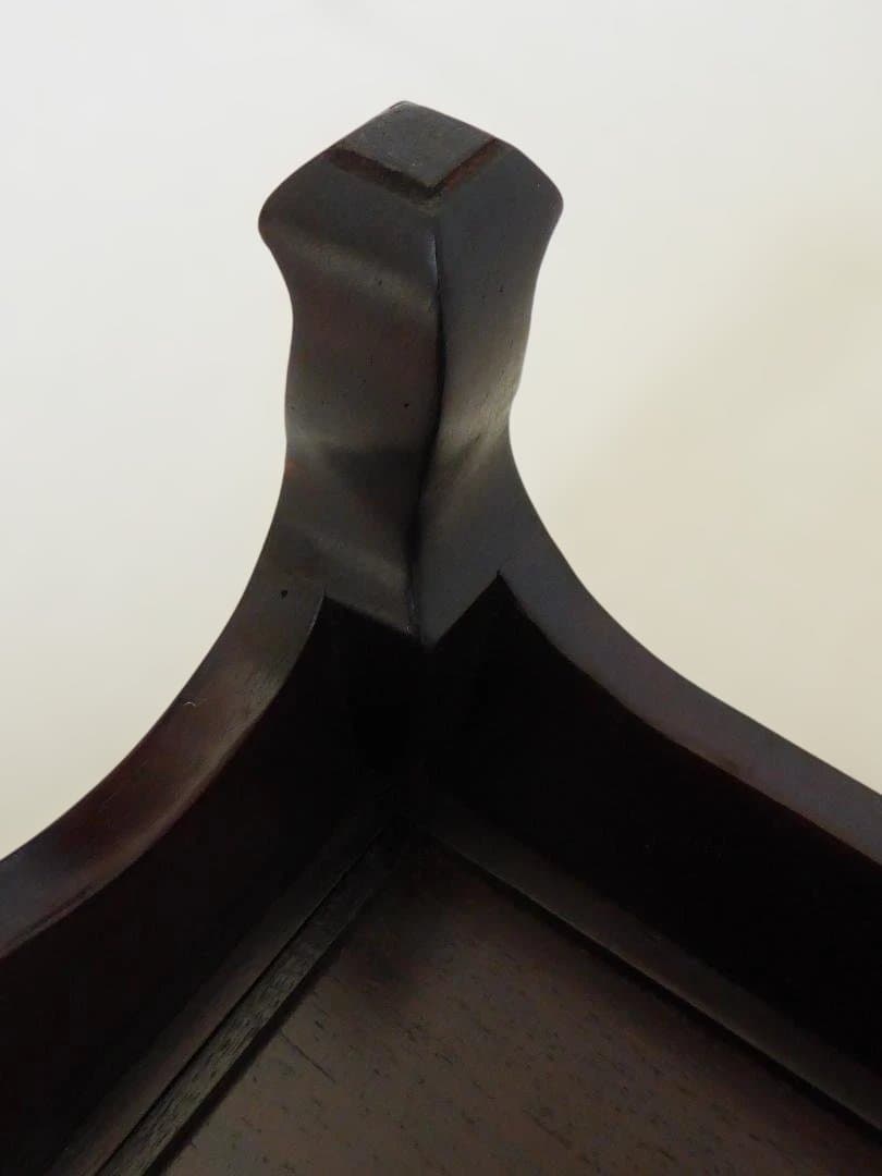 木製『高脚 花台』飾り台/置台/60×36×15/松 竹 梅 彫り/アイテム