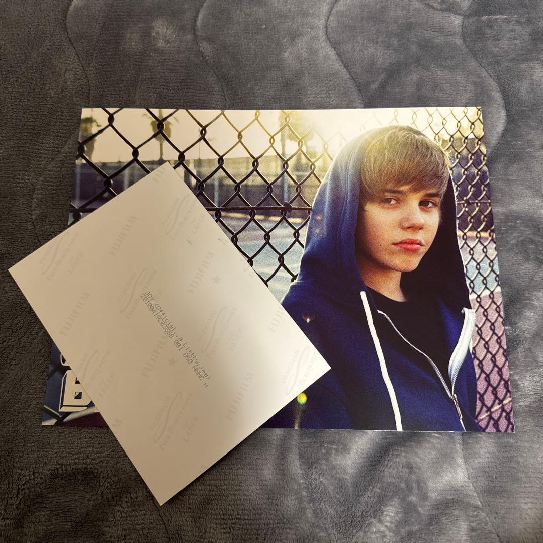 ジャスティン・ビーバー　Justin Bieber 生サイン　2枚セット