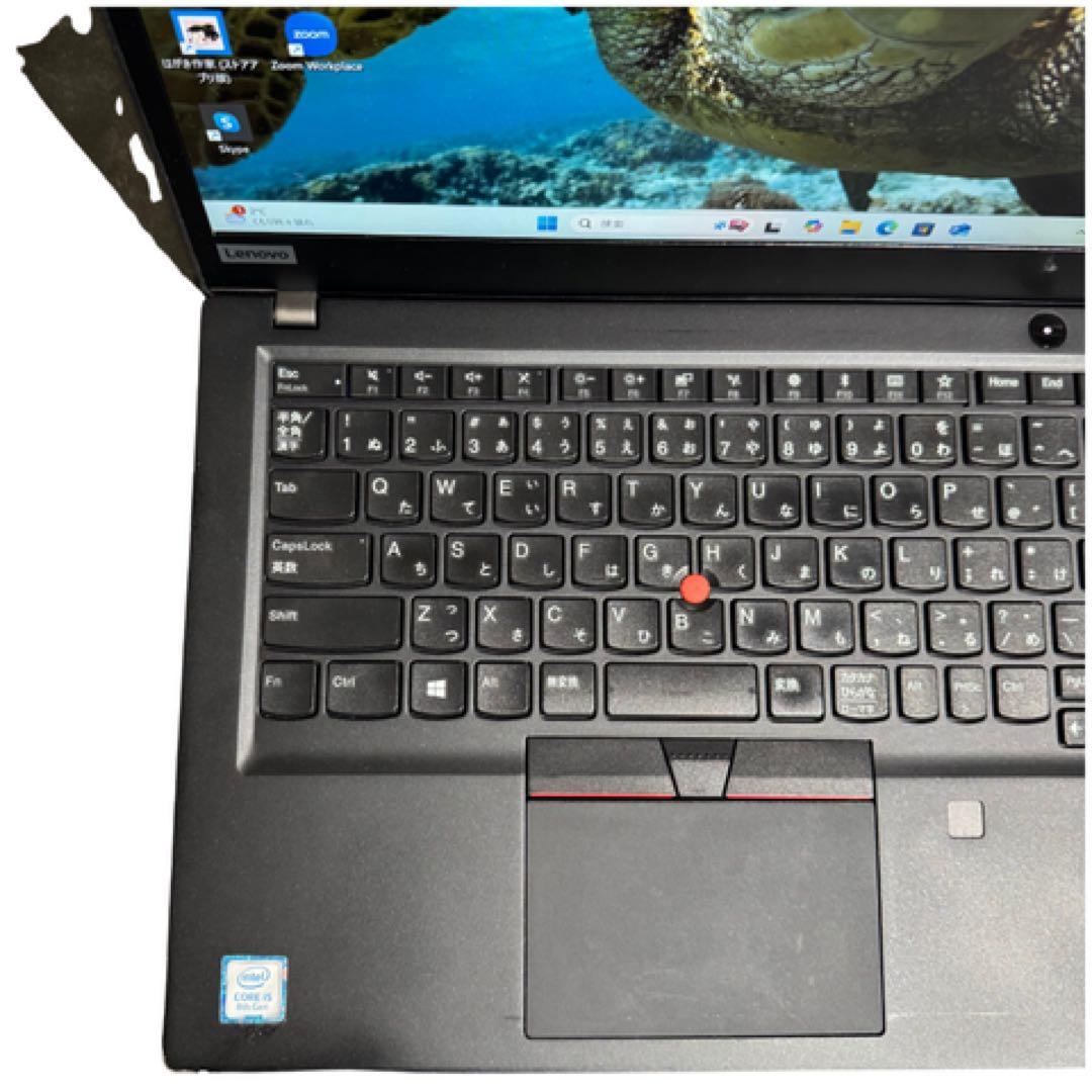ThinkPad 軽薄型 256GB SSD 8GBメモリOfficeカメラ付き