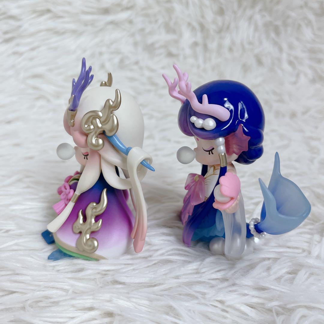 未使用 ナンシー ( Nanci ) 東方霊瑞 麒麟 鮫人 フィギュア