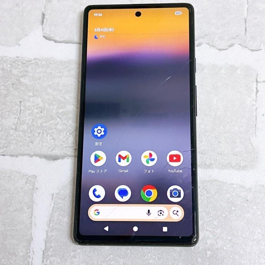 Pixel 6a チャコール 黒 ブラック SIMフリー
