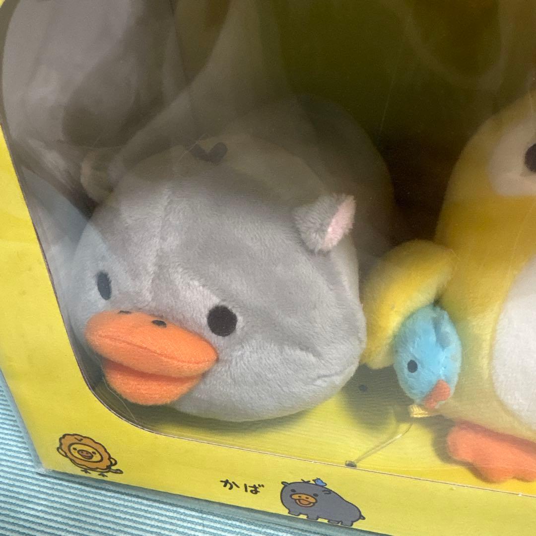 リラックマストア限定　キイロイトリ　ワンダー　ズー　そっくりどうぶつセット