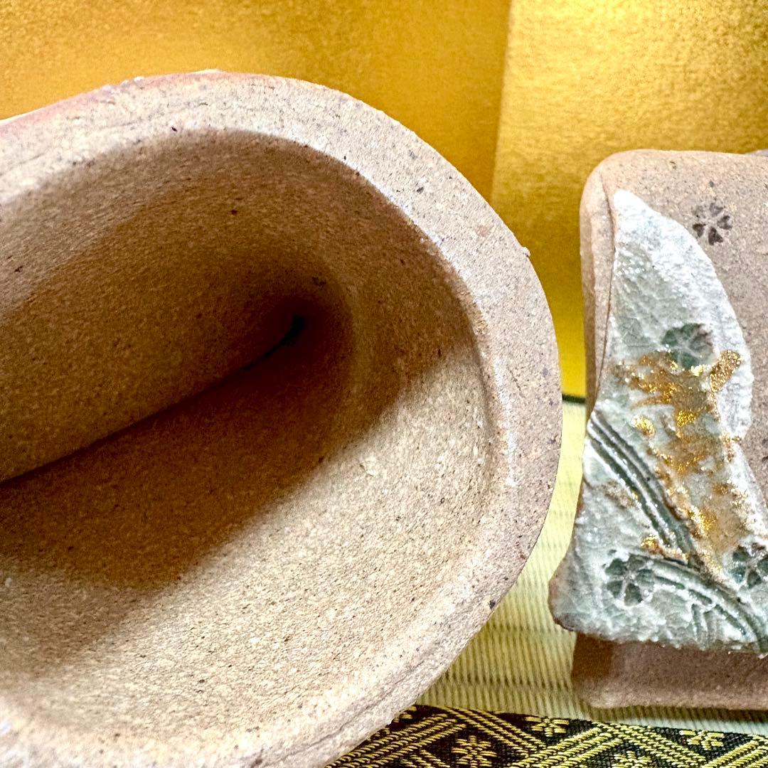 チ*ウ様 しがらき焼　明山　陶雛人形　雛人形　お雛様　節句　信楽焼　陶芸　人形