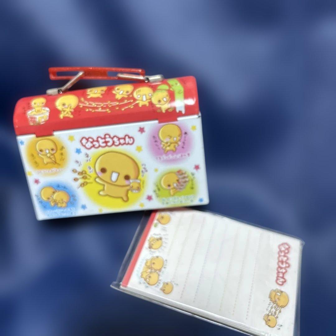 平成レトロなっとうちゃん　ピクニック缶メモ　クラックス