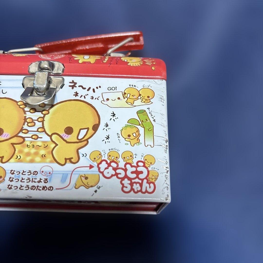 平成レトロなっとうちゃん　ピクニック缶メモ　クラックス