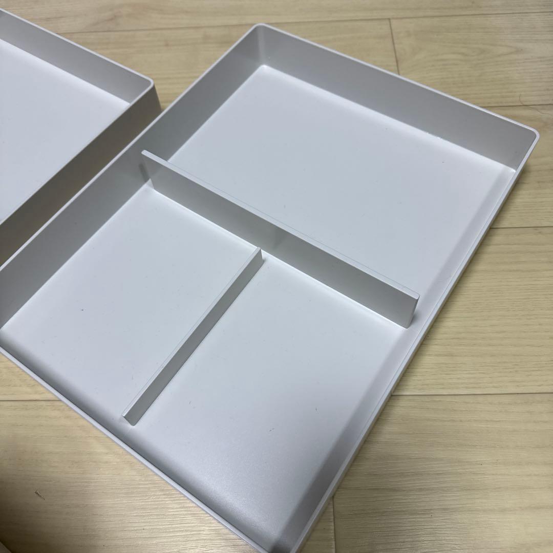 【無印良品】ABS樹脂 脚付トレー（4つセット）