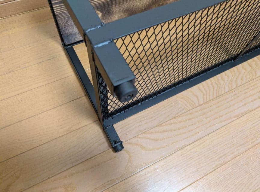 (秋のセール中)アイアンシェルフ、シューズラック、インダストリアル、幅90センチ