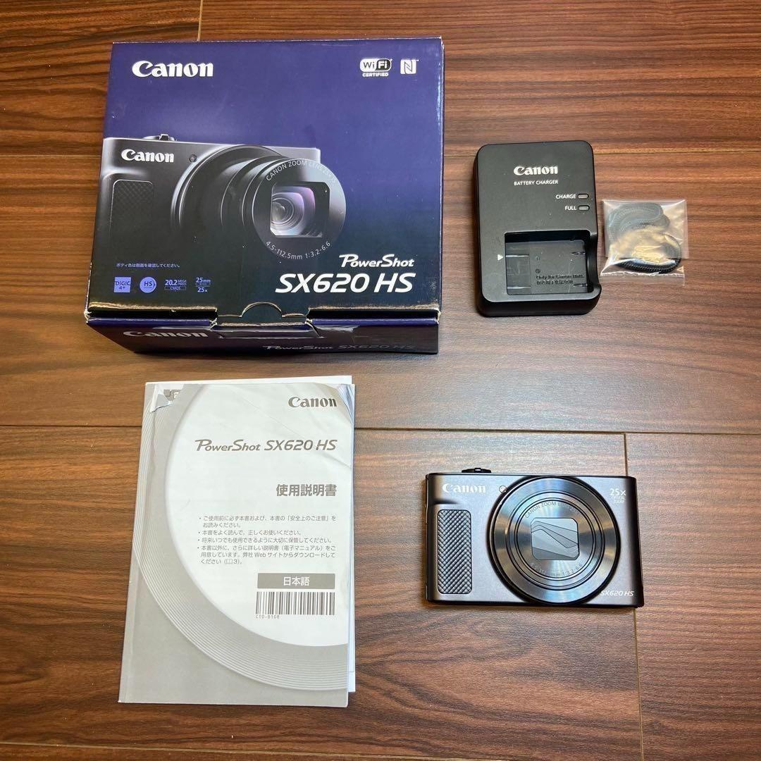 Canon PowerShot SX620 HS ブラック 3040