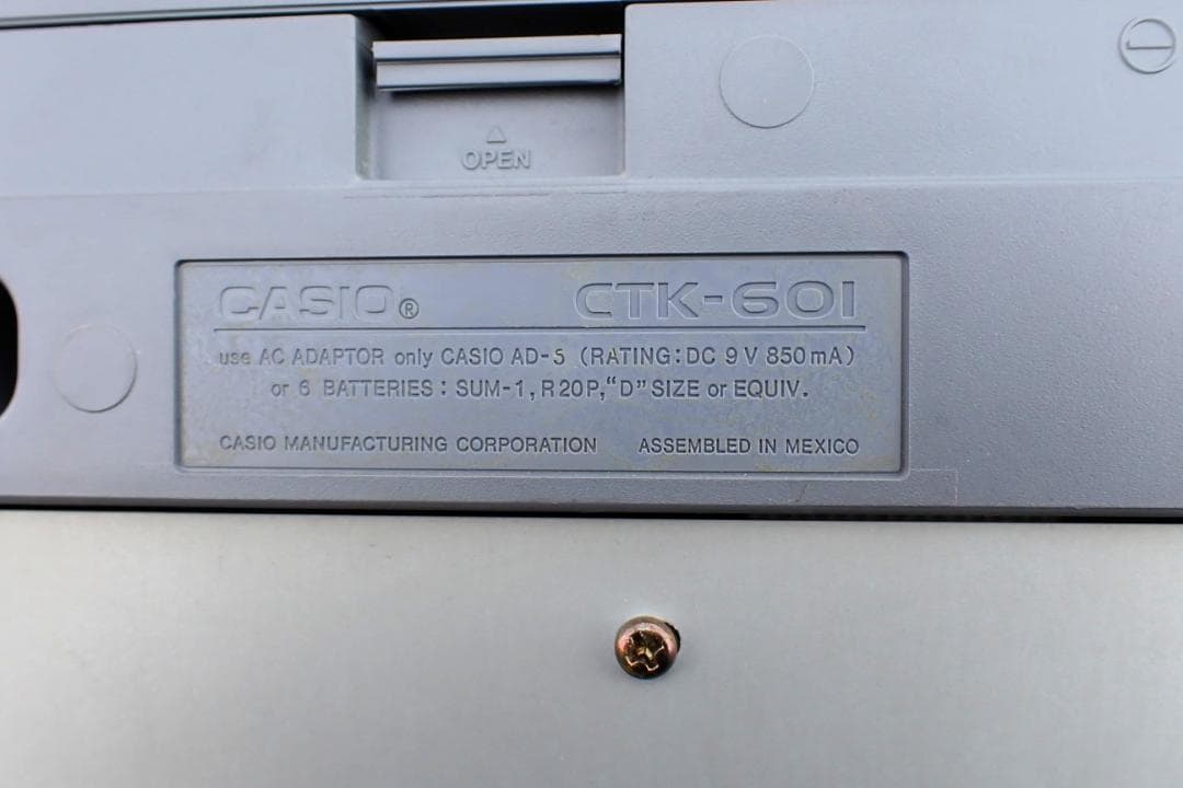 bdm248#CASIO カシオ 電子キーボード CTK-601 電子ピアノ