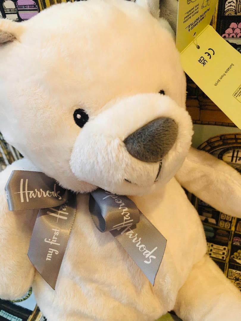 【マイ・ファースト・ハロッズ!】新生児に…初めてのお友達のくまのぬいぐるみ