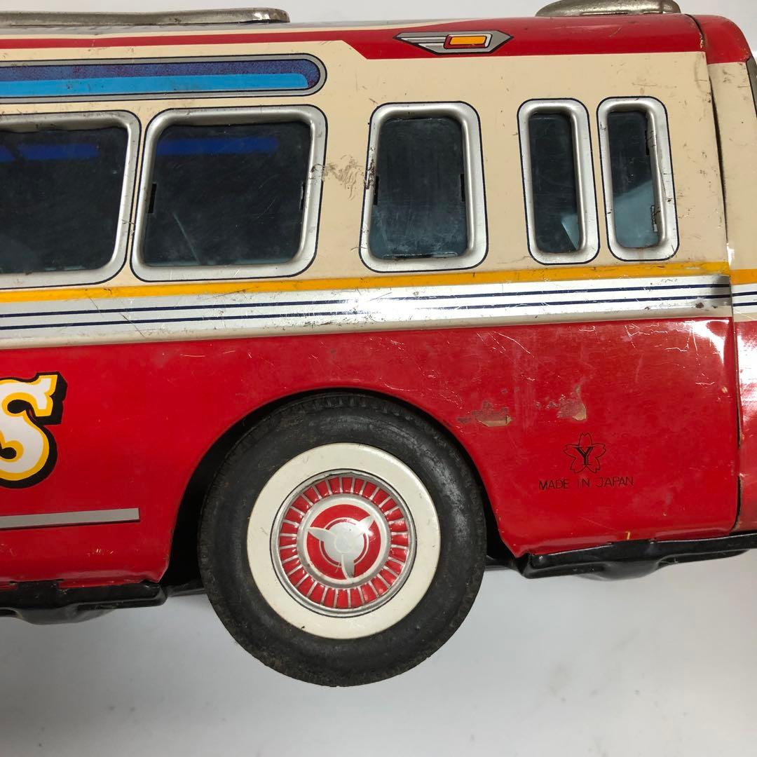米澤玩具 ヨネザワ ブリキ製 GIANT BUS ジャイアントバス 全長約５７㎝