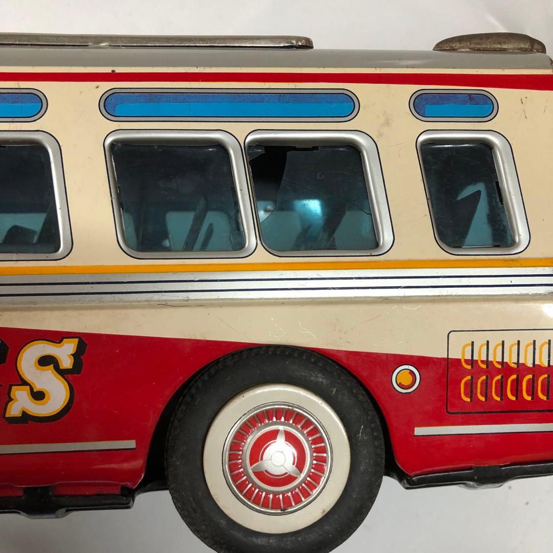 米澤玩具 ヨネザワ ブリキ製 GIANT BUS ジャイアントバス 全長約５７㎝