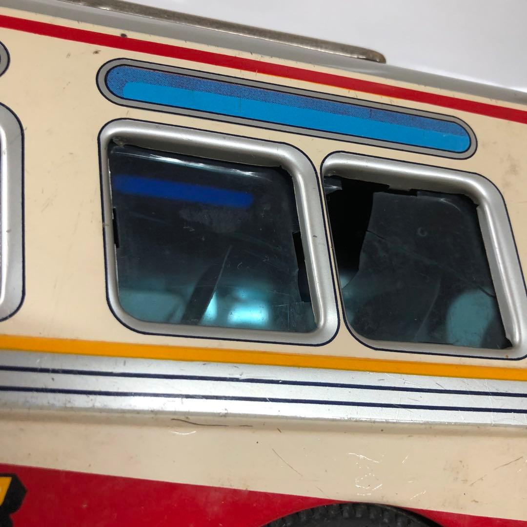 米澤玩具 ヨネザワ ブリキ製 GIANT BUS ジャイアントバス 全長約５７㎝