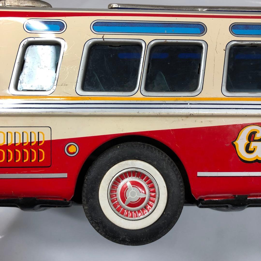 米澤玩具 ヨネザワ ブリキ製 GIANT BUS ジャイアントバス 全長約５７㎝