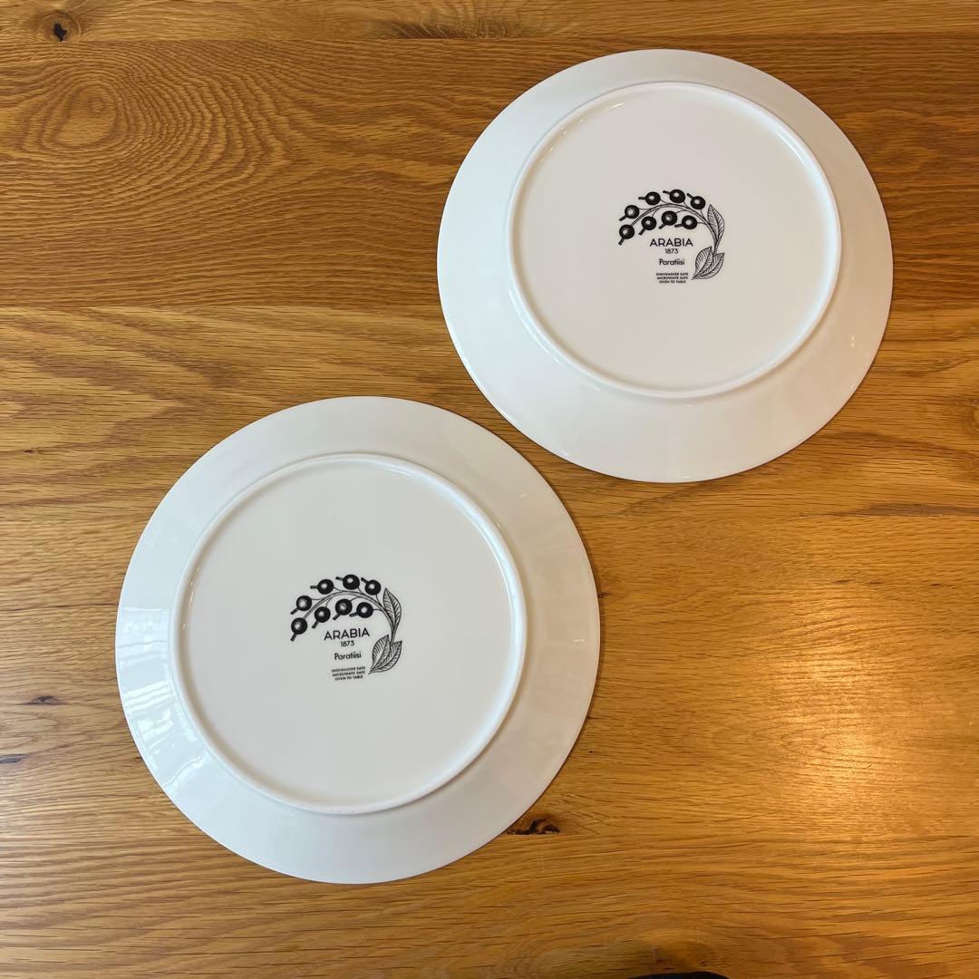 【新品未使用】アラビア　プレート　26cm ペアセット