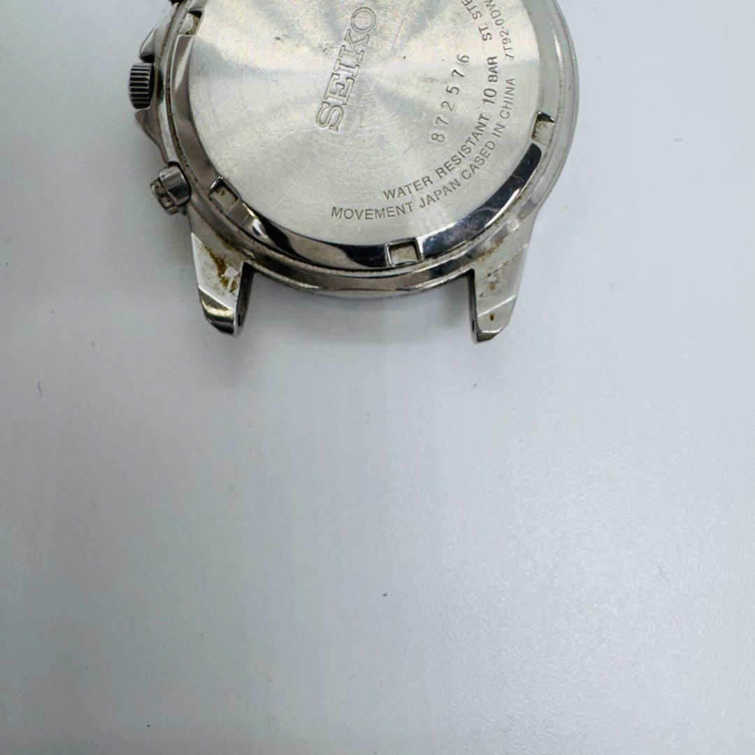 ✨SEIKO✨セイコー✨クロノグラフ✨7T92-0DW0✨ブラック文字盤✨腕時計