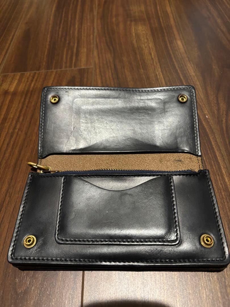 ART BROWN レザーロングウォレット　【※慙愧の虎】