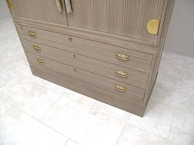 【伝統工芸】大阪泉州桐箪笥 総桐製 着物箪笥　 木釘・蟻組 手造り 高級和家具