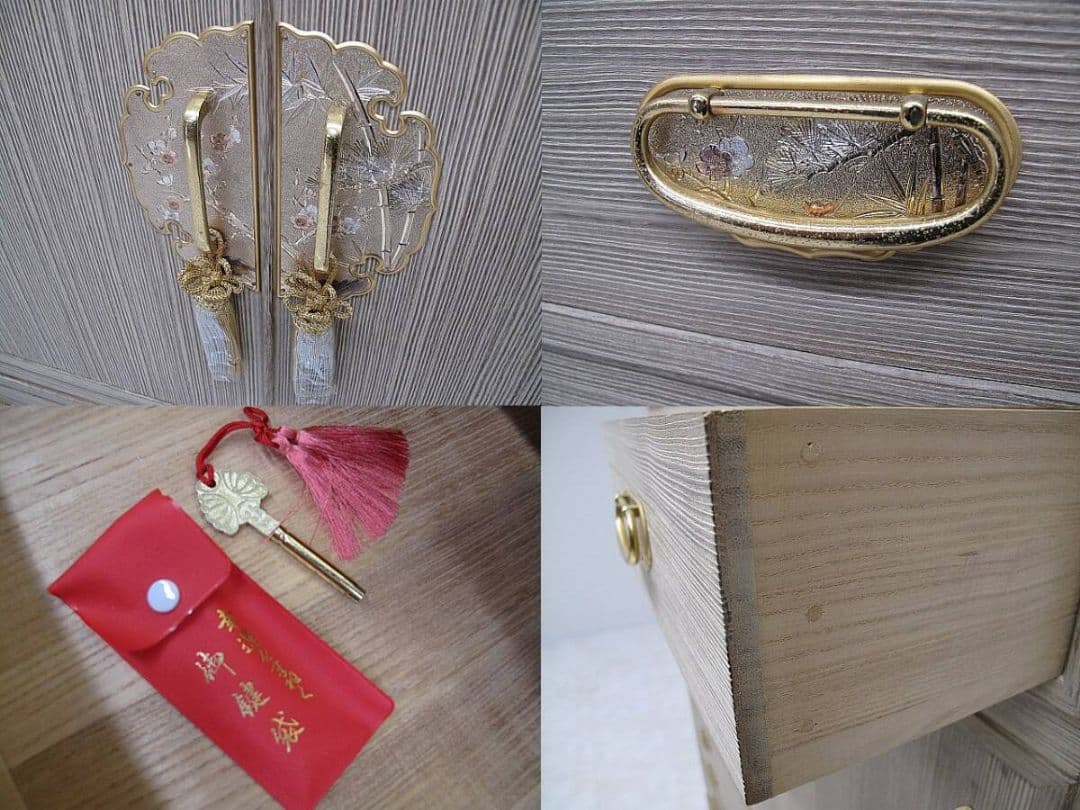 【伝統工芸】大阪泉州桐箪笥 総桐製 着物箪笥　 木釘・蟻組 手造り 高級和家具