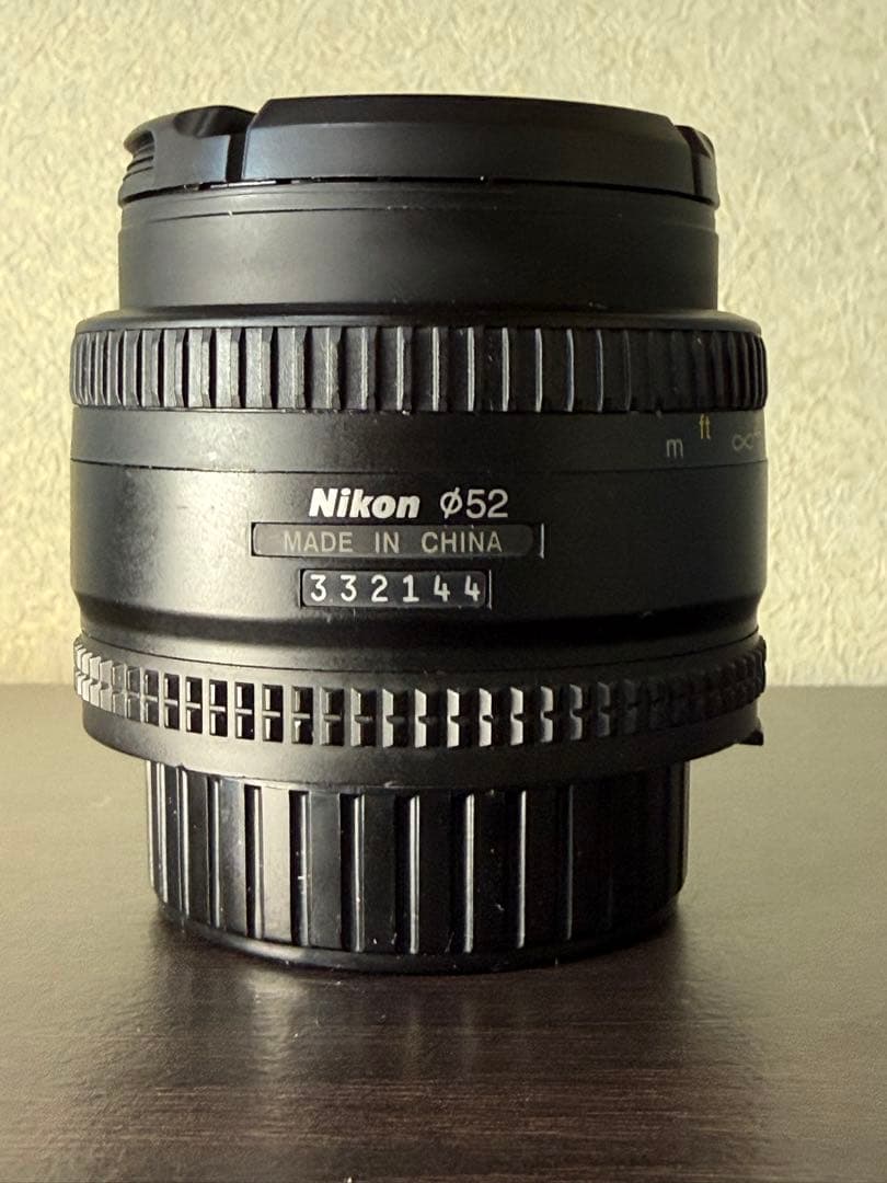 Nikon AF NIKKOR 50mm f/1.8 Dレンズ