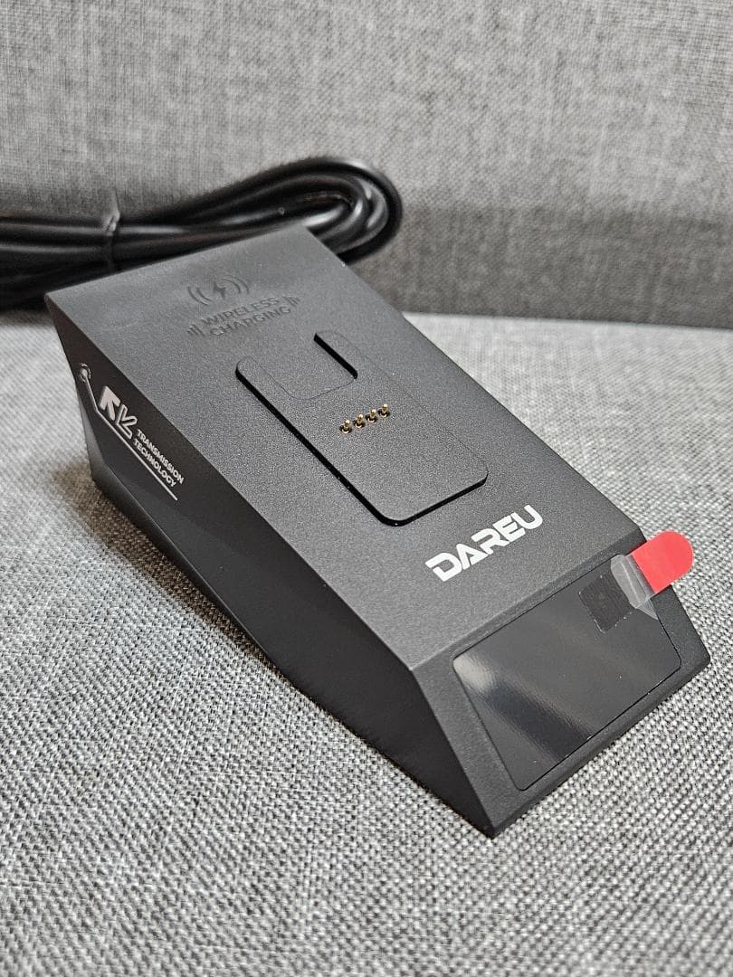 DAREU AE6 PRO ゲーミングマウス ディスプレイ付充電スタンド