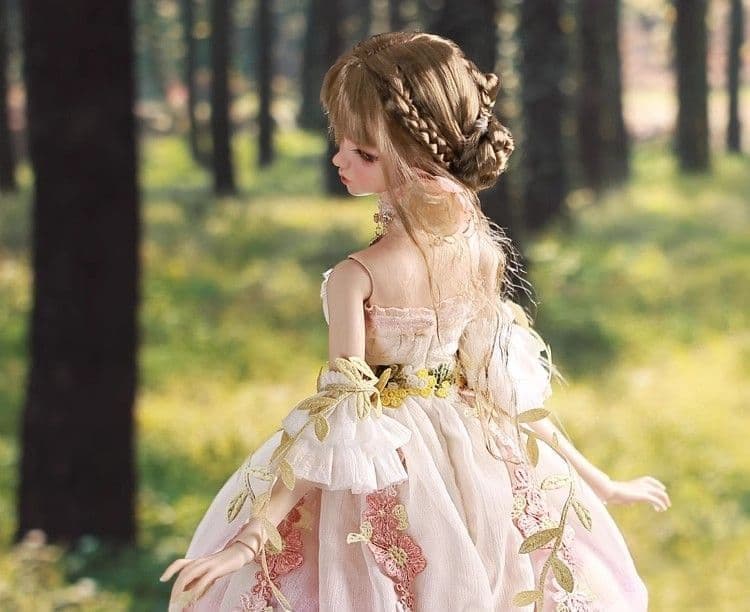 AX926 BJD 1/4 ドール本体 Lilia 球体関節人形 ハンドメイド