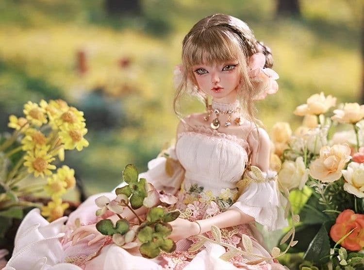 AX926 BJD 1/4 ドール本体 Lilia 球体関節人形 ハンドメイド