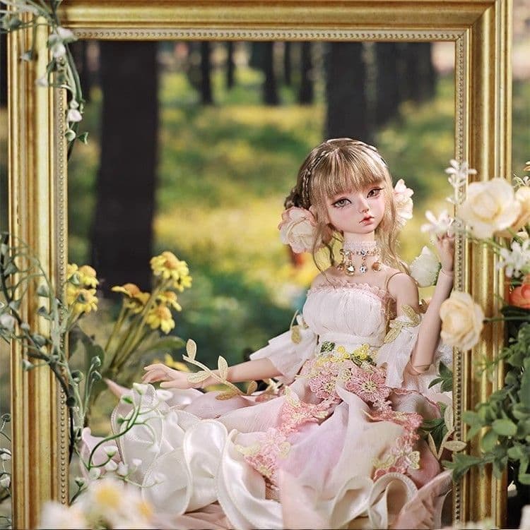 AX926 BJD 1/4 ドール本体 Lilia 球体関節人形 ハンドメイド