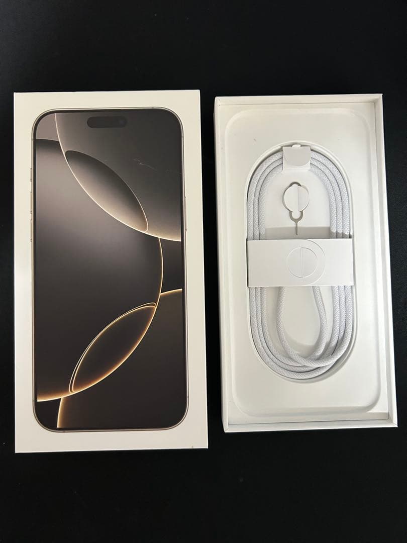 【美品】iPhone 16 Pro MAX 256GB ナチュラルチタンニウム