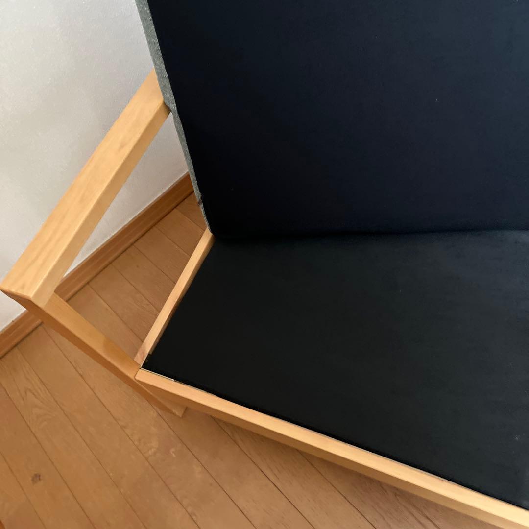 美品　無印良品　2人掛けソファー