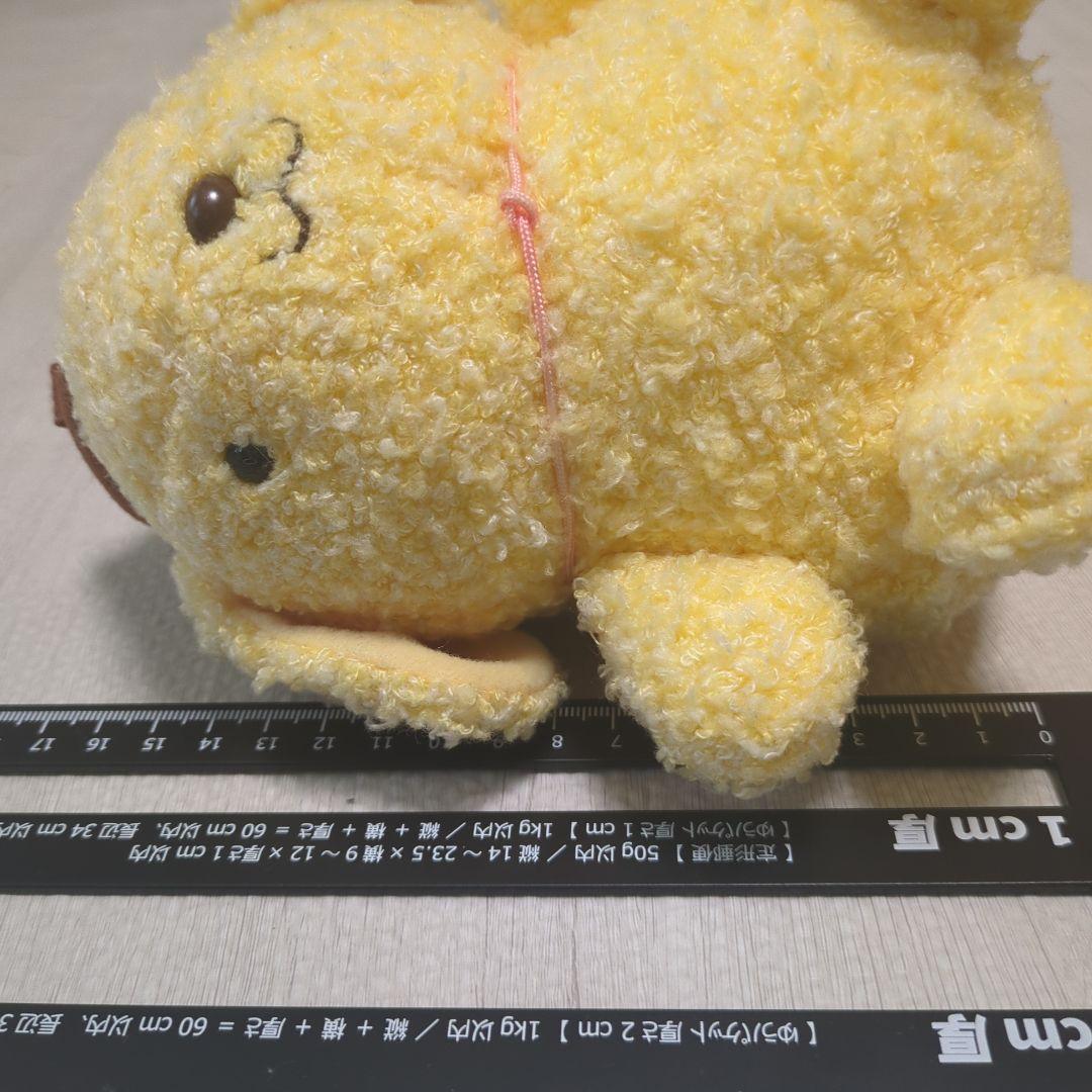 レトロ☆ポムポムプリン　ぬいぐるみ　レア、初期　サンリオ　首輪