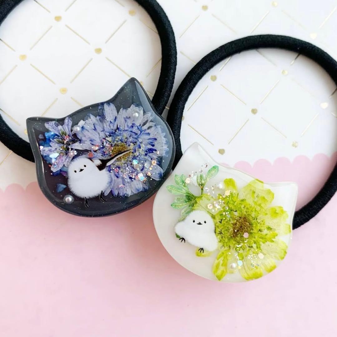 【専用】7点おまとめ シマエナガ 猫 ヘアゴム