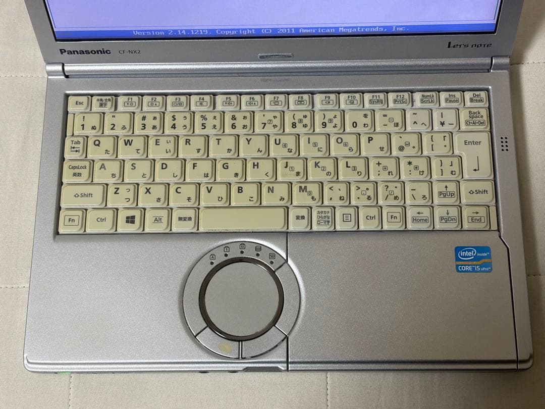 パナソニックLet’snote CF−NX2ADSCS 10Pro初期化済み24