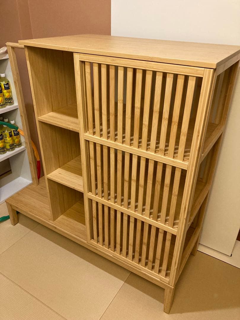 IKEA NORDKISA イケア ノールドシーサ オープンシェルフ 竹製