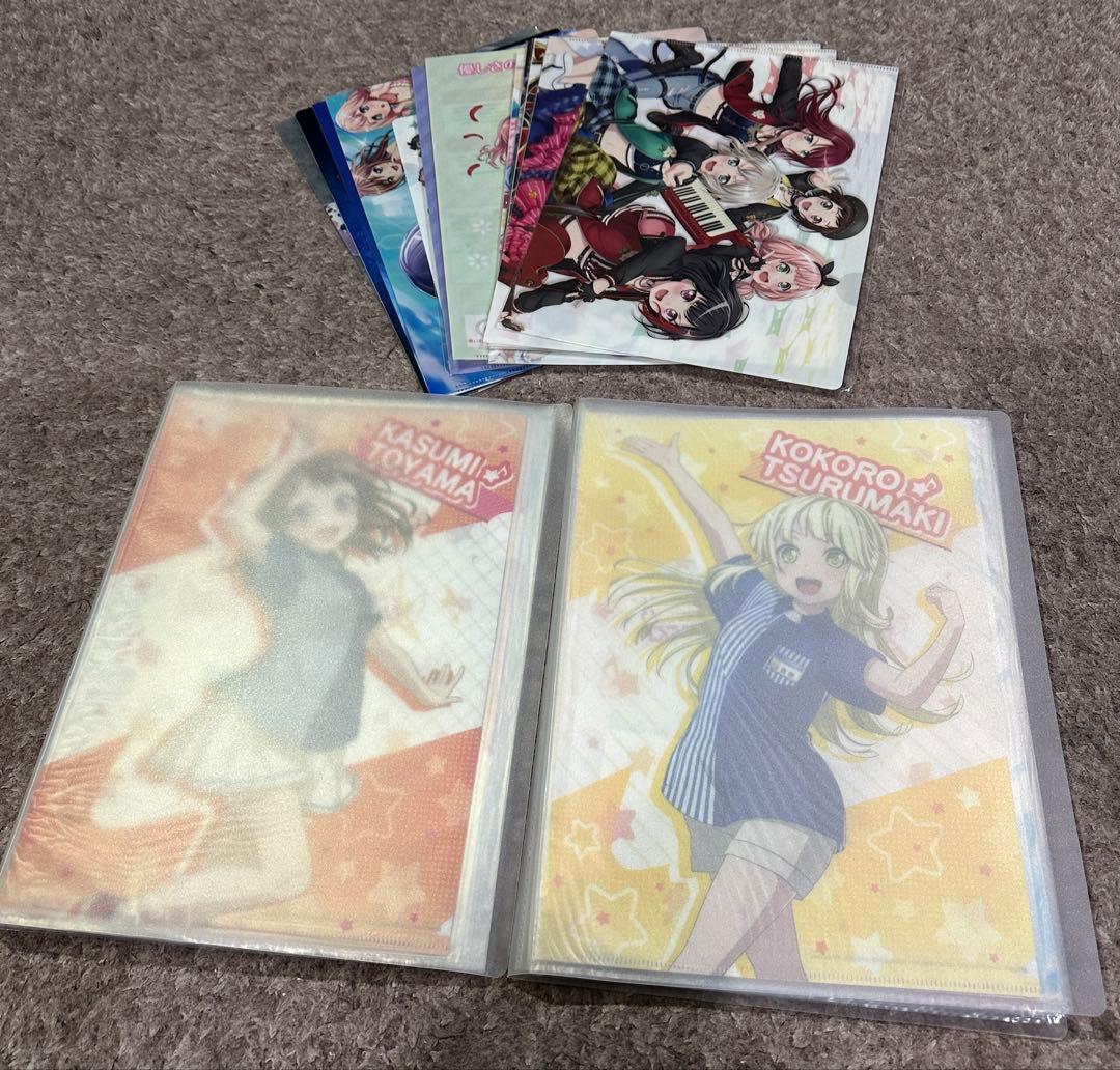 BanG Dream! バンドリ クリアファイル まとめ売り LAWSON限定