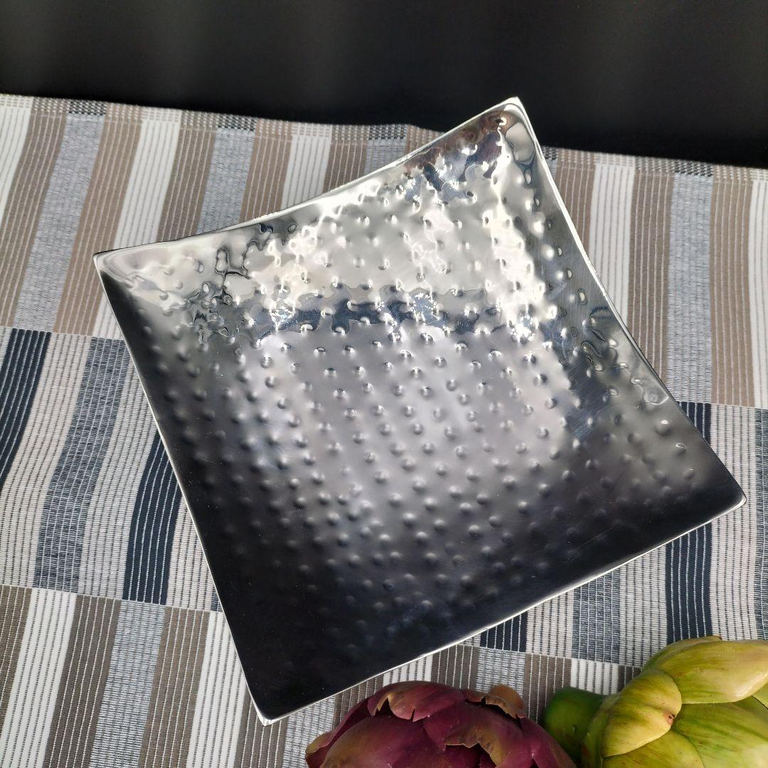 EDZARD デコレーションボウル 高光沢 シルバー 展示品H-2602TW25