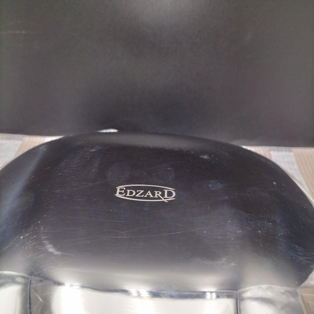 EDZARD デコレーションボウル 高光沢 シルバー 展示品H-2602TW25