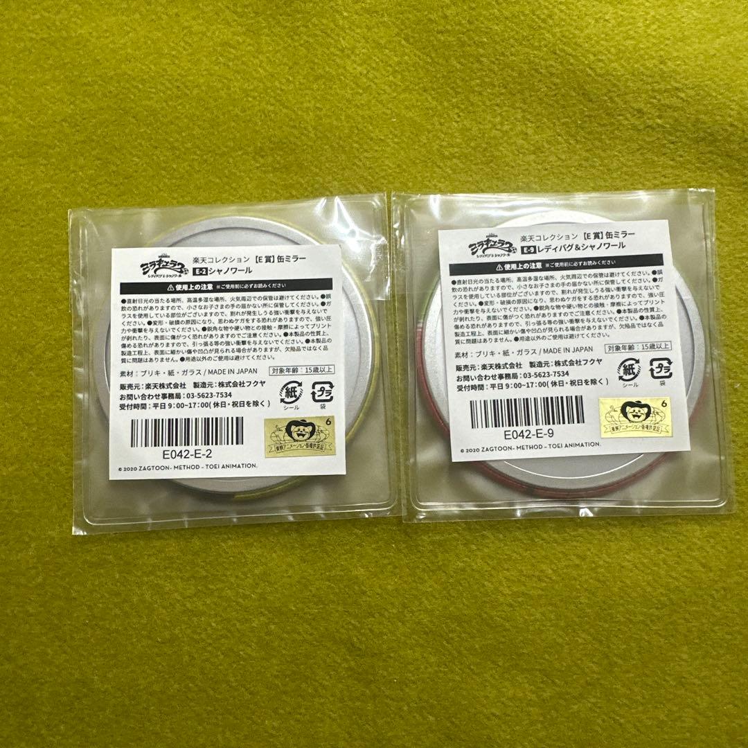 ミラキュラス レディバグ&シャノワール 楽天コレクション 缶ミラー シャノワール