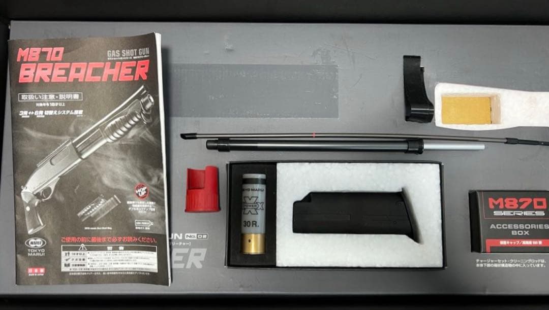 ジャンク品　東京マルイ M870 ブリーチャー ガスショットガン