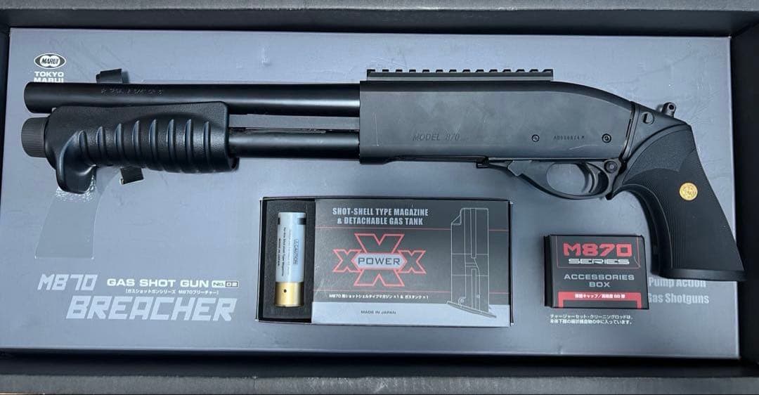 ジャンク品　東京マルイ M870 ブリーチャー ガスショットガン
