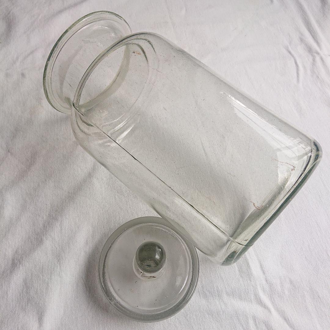昭和レトロ　保存瓶　大　梅酒　古道具　ヴィンテージ　ブロカント　蚤の市　什器