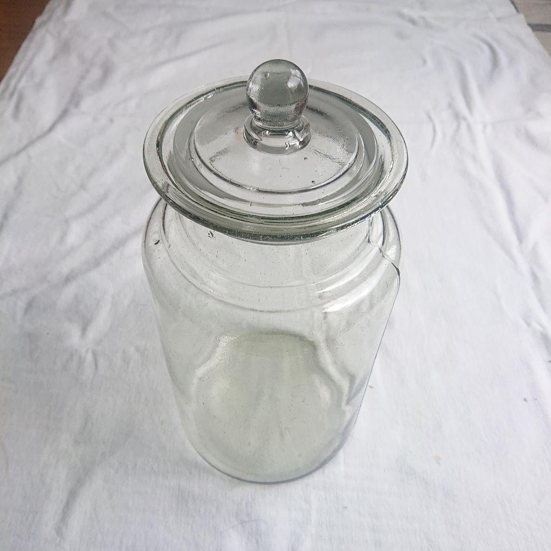 昭和レトロ　保存瓶　大　梅酒　古道具　ヴィンテージ　ブロカント　蚤の市　什器