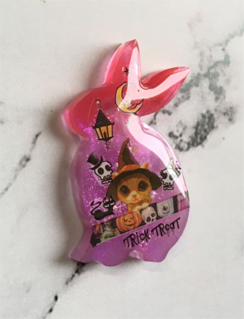 レジンヘアゴム♡うさぎハロウィン・再販不可